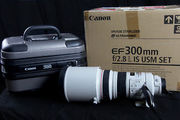 Объектив Canon EF 300 mm 1-2.8 L IS USM
